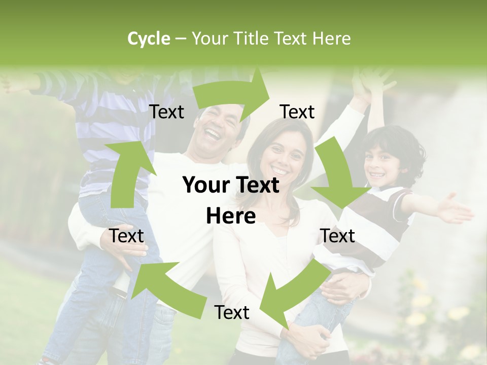 A Group Of People Standing Next To Each Other PowerPoint Template