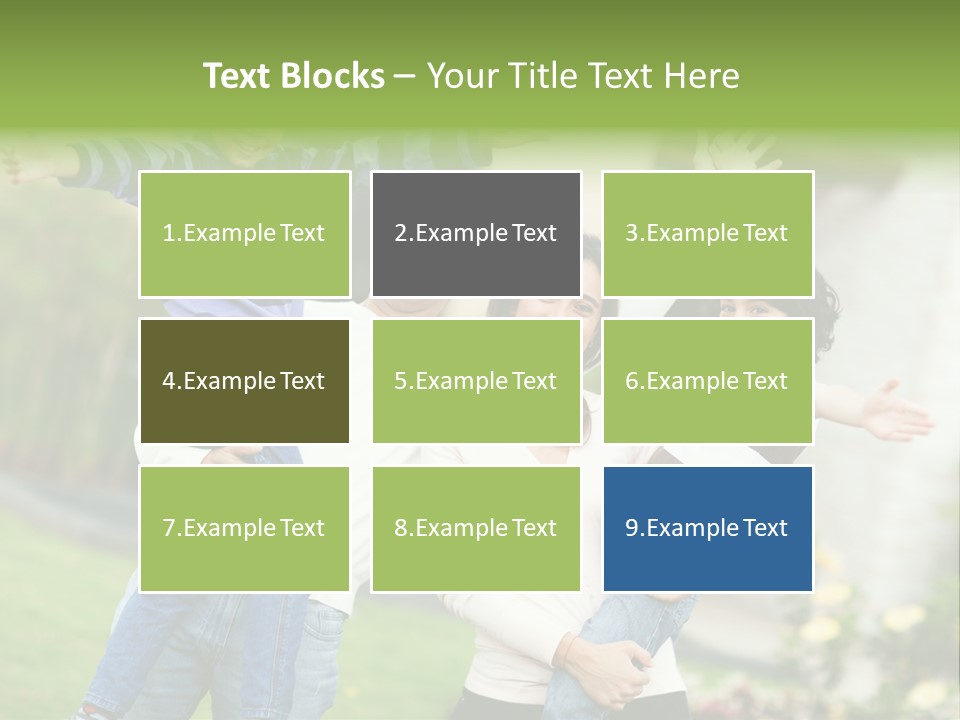 A Group Of People Standing Next To Each Other PowerPoint Template
