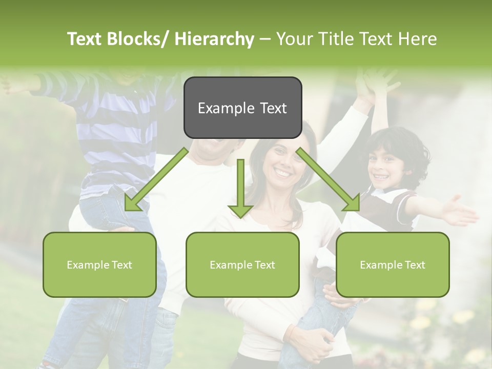 A Group Of People Standing Next To Each Other PowerPoint Template