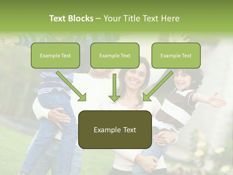 A Group Of People Standing Next To Each Other PowerPoint Template