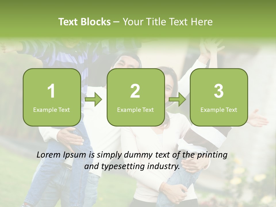 A Group Of People Standing Next To Each Other PowerPoint Template