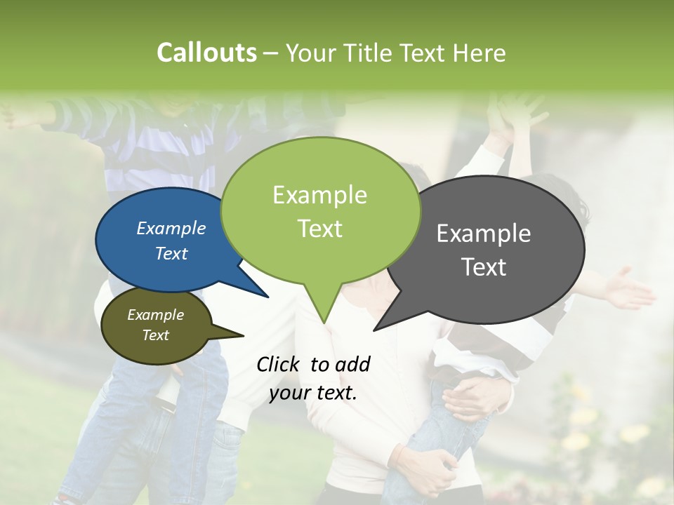 A Group Of People Standing Next To Each Other PowerPoint Template