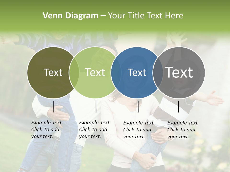 A Group Of People Standing Next To Each Other PowerPoint Template