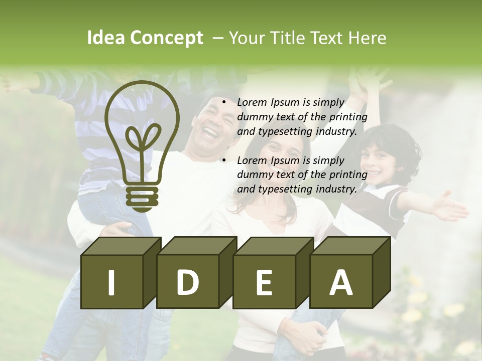 A Group Of People Standing Next To Each Other PowerPoint Template