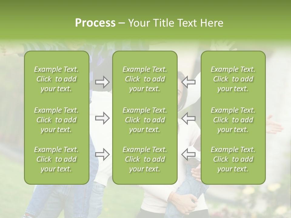 A Group Of People Standing Next To Each Other PowerPoint Template