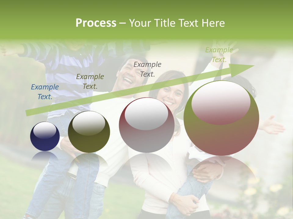 A Group Of People Standing Next To Each Other PowerPoint Template