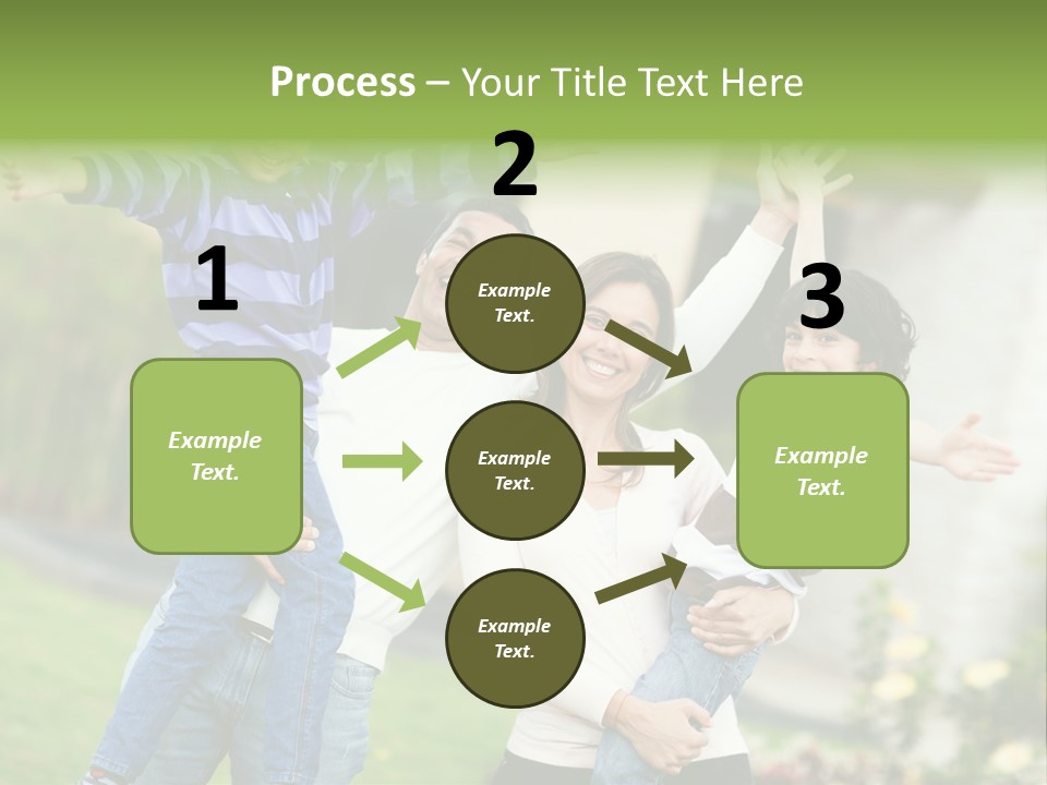 A Group Of People Standing Next To Each Other PowerPoint Template