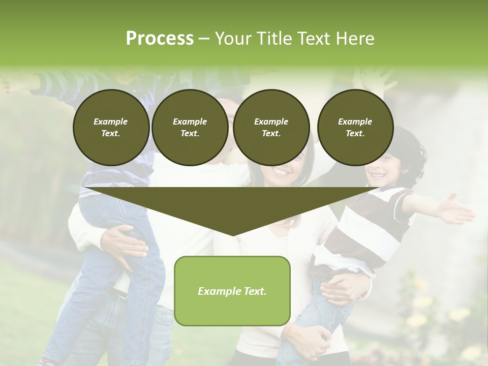 A Group Of People Standing Next To Each Other PowerPoint Template