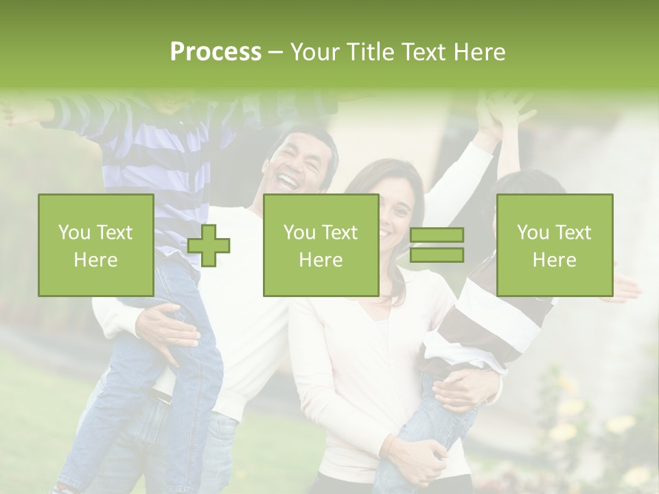 A Group Of People Standing Next To Each Other PowerPoint Template