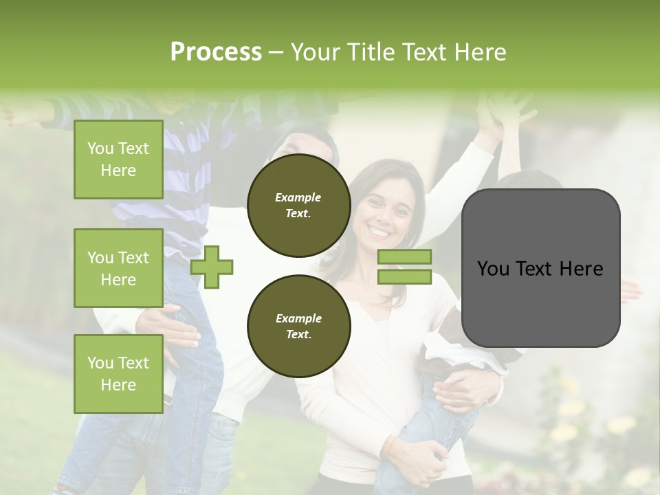 A Group Of People Standing Next To Each Other PowerPoint Template