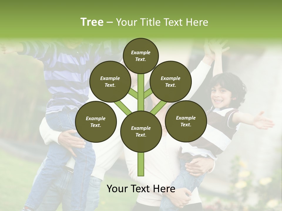 A Group Of People Standing Next To Each Other PowerPoint Template