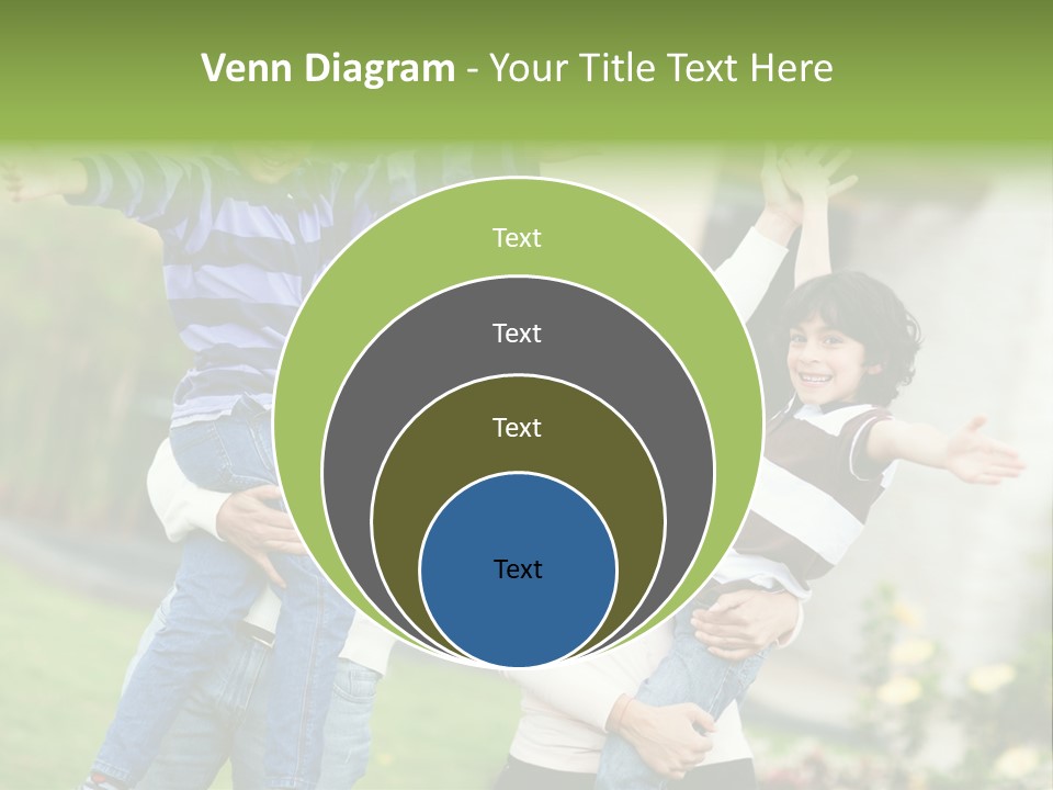 A Group Of People Standing Next To Each Other PowerPoint Template