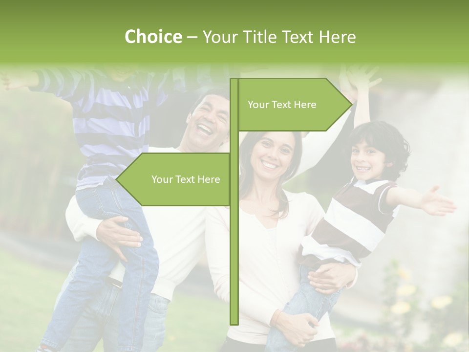 A Group Of People Standing Next To Each Other PowerPoint Template