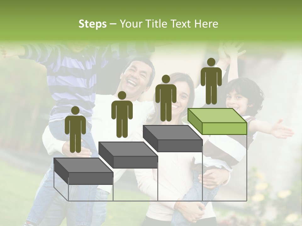 A Group Of People Standing Next To Each Other PowerPoint Template