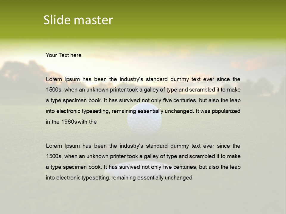 Childhood Dress Day PowerPoint Template