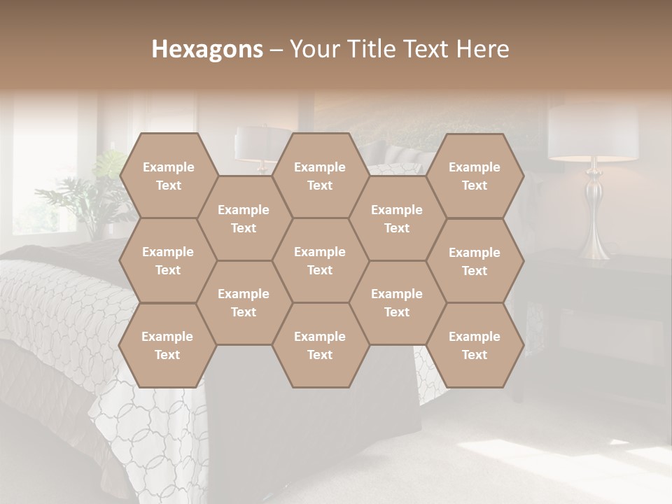Designer Photo Nightstand PowerPoint Template