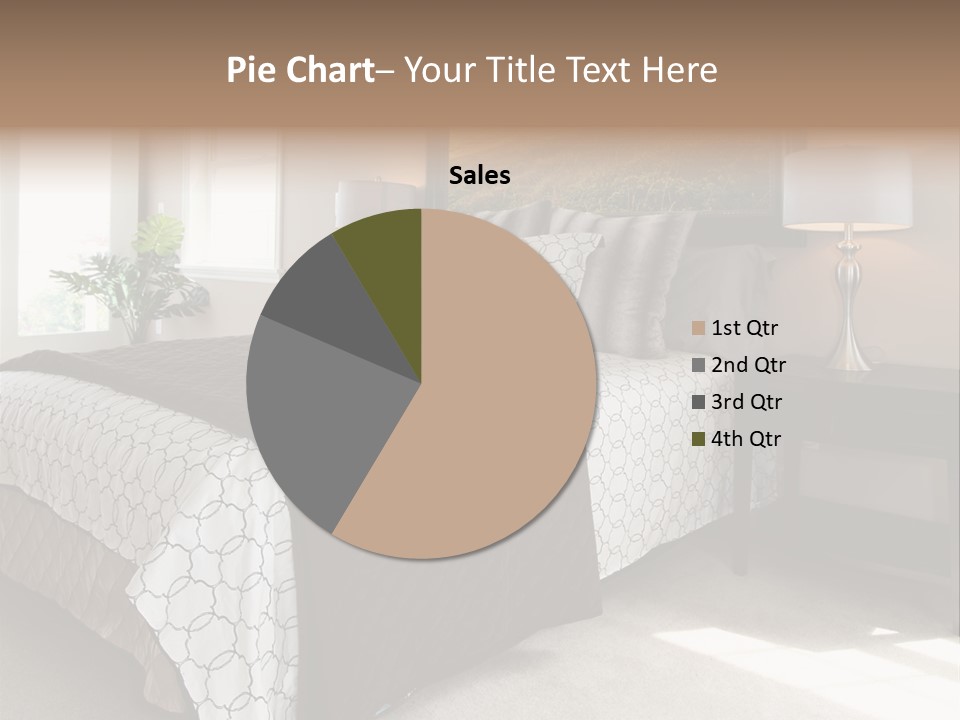 Designer Photo Nightstand PowerPoint Template