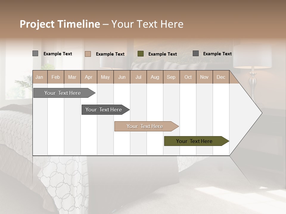 Designer Photo Nightstand PowerPoint Template