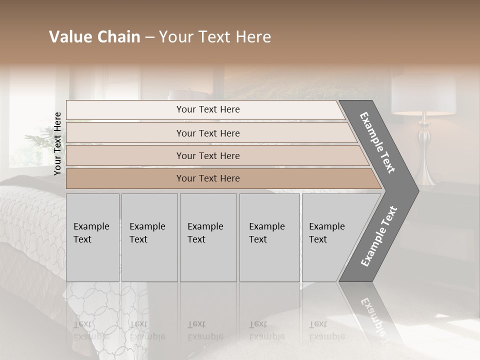 Designer Photo Nightstand PowerPoint Template