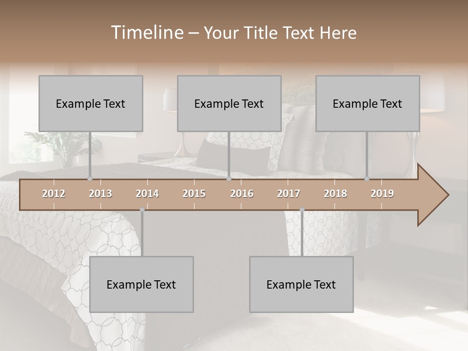 Designer Photo Nightstand PowerPoint Template