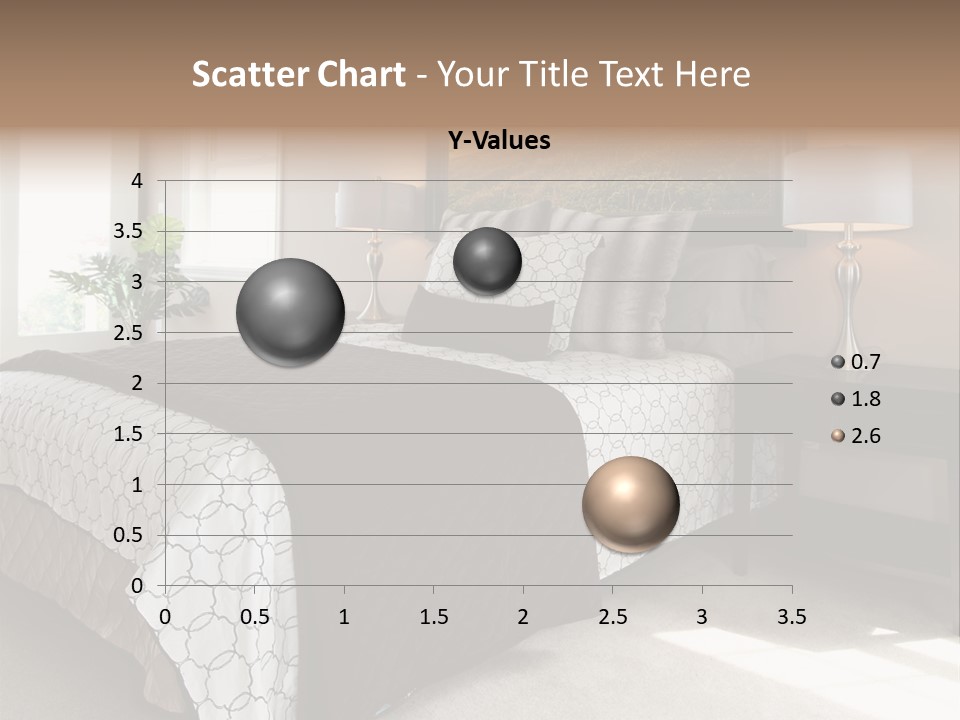 Designer Photo Nightstand PowerPoint Template
