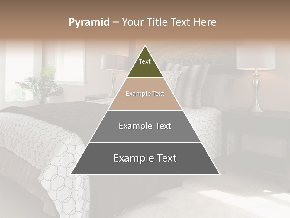 Designer Photo Nightstand PowerPoint Template