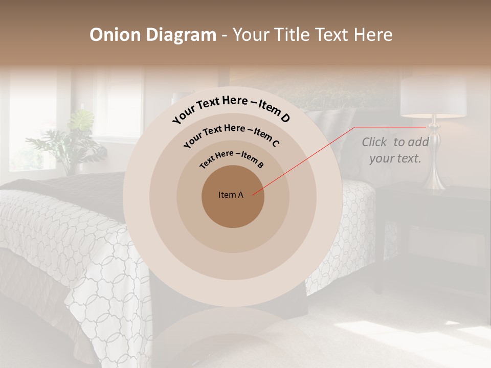 Designer Photo Nightstand PowerPoint Template