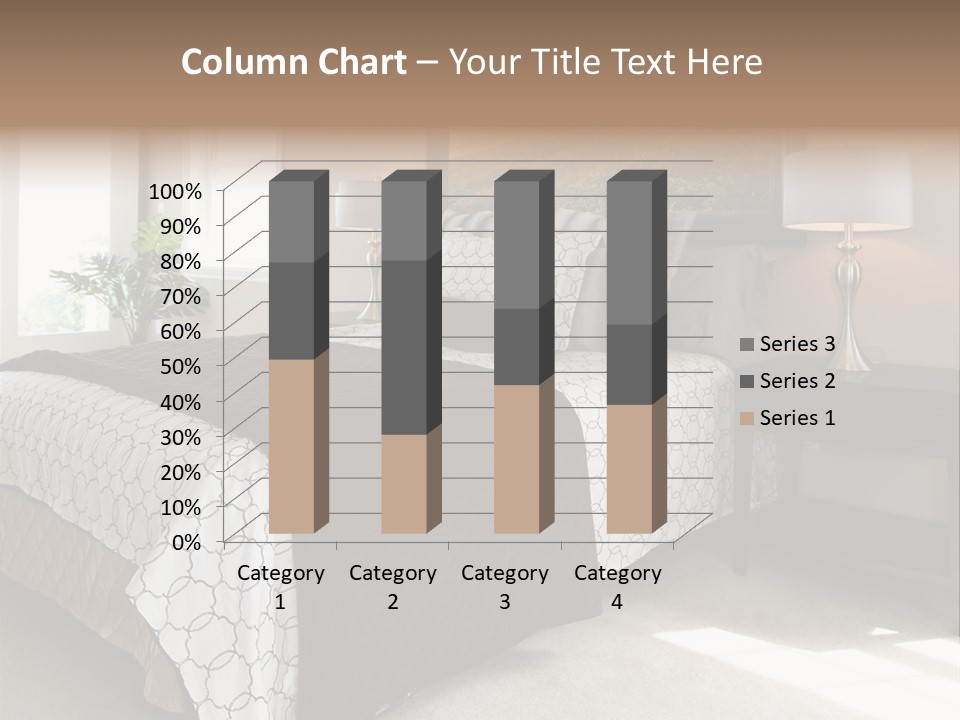 Designer Photo Nightstand PowerPoint Template