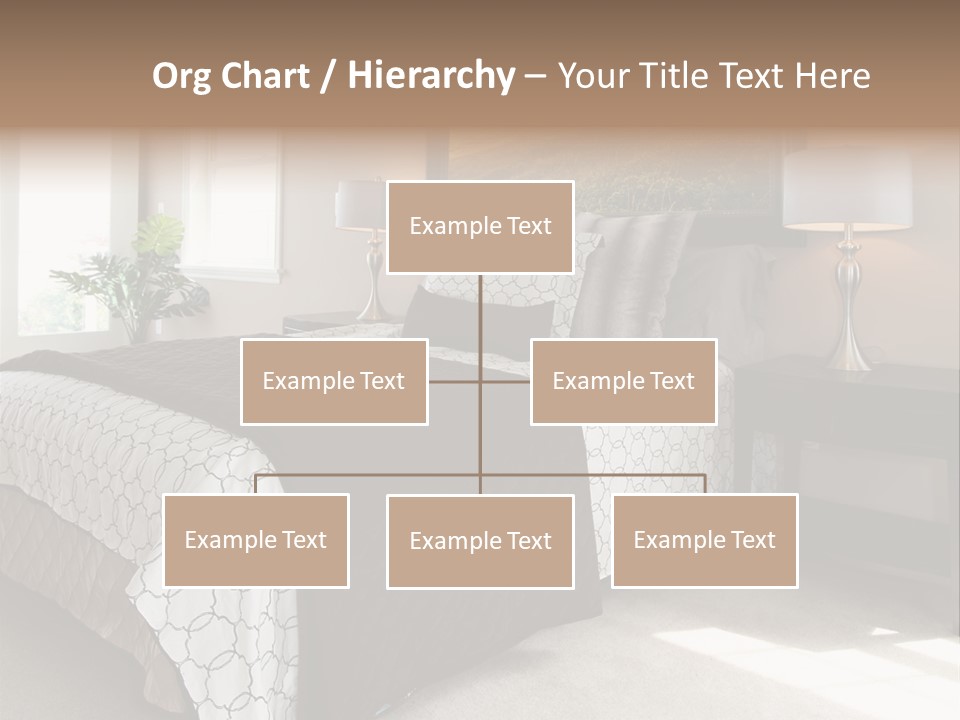 Designer Photo Nightstand PowerPoint Template