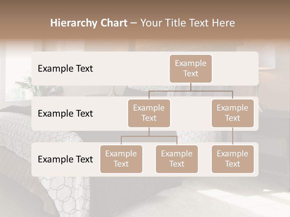 Designer Photo Nightstand PowerPoint Template