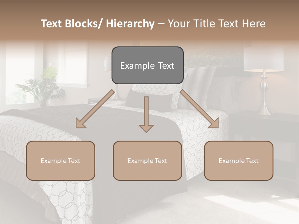 Designer Photo Nightstand PowerPoint Template