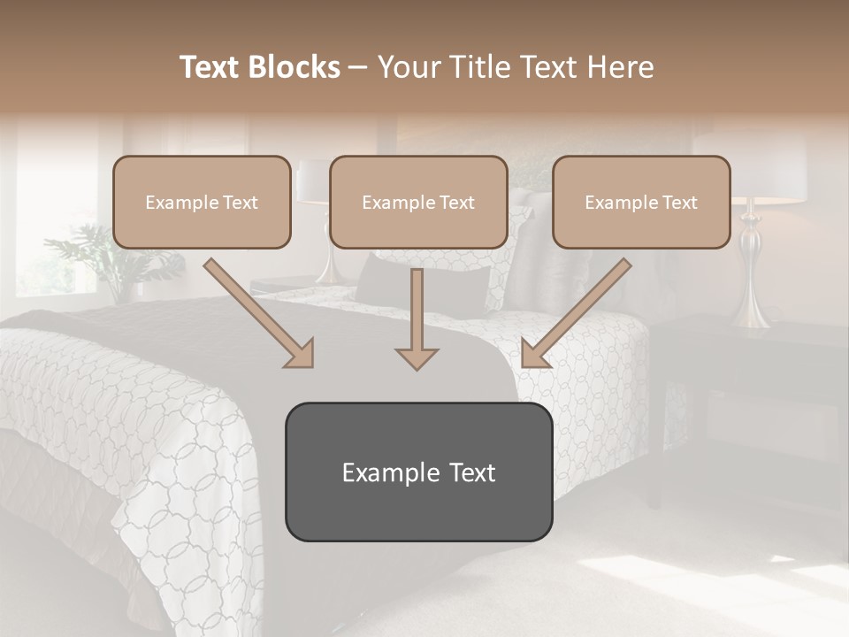 Designer Photo Nightstand PowerPoint Template