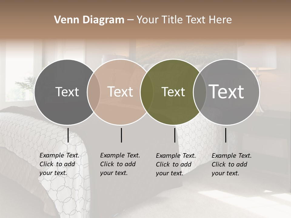 Designer Photo Nightstand PowerPoint Template