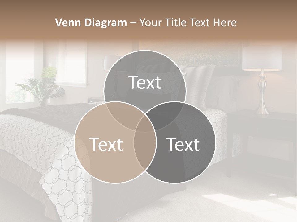 Designer Photo Nightstand PowerPoint Template