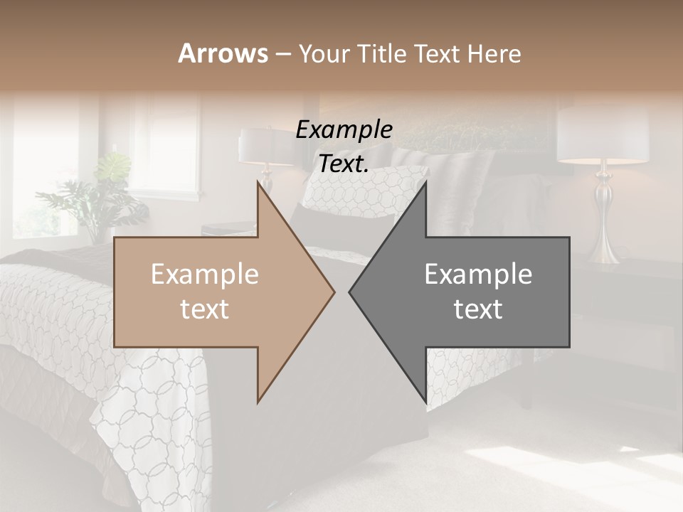 Designer Photo Nightstand PowerPoint Template