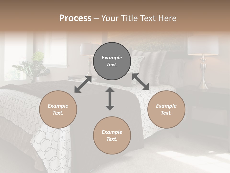 Designer Photo Nightstand PowerPoint Template