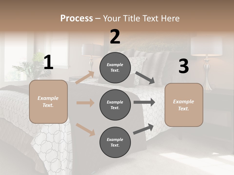 Designer Photo Nightstand PowerPoint Template