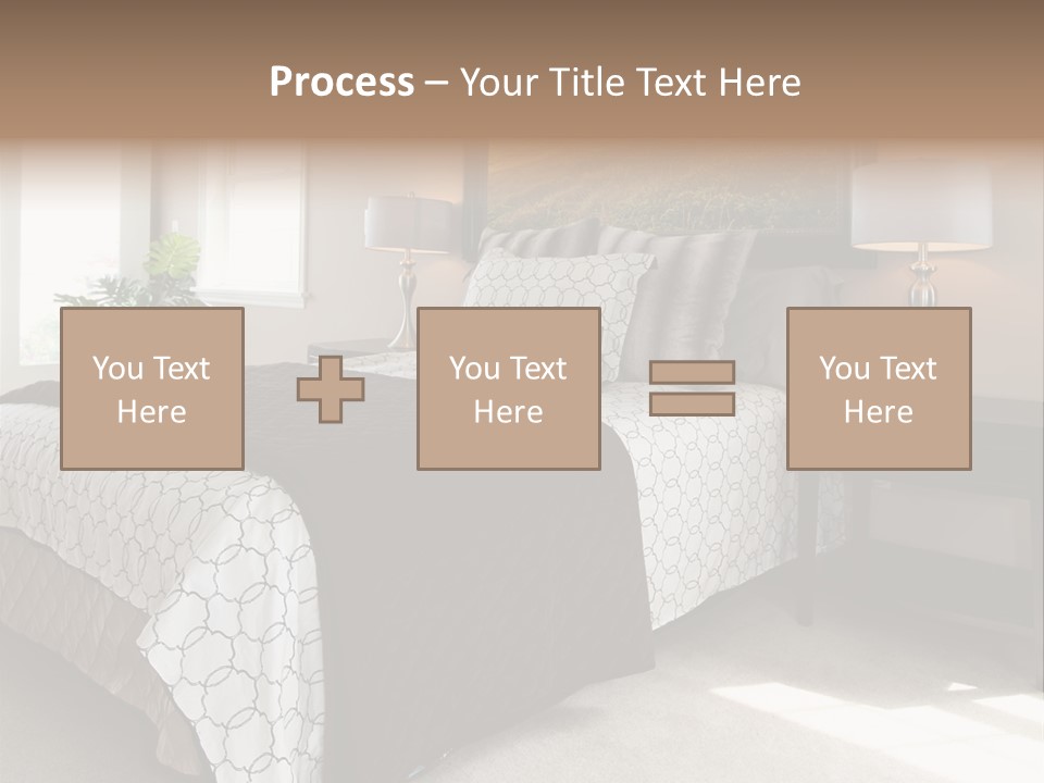 Designer Photo Nightstand PowerPoint Template