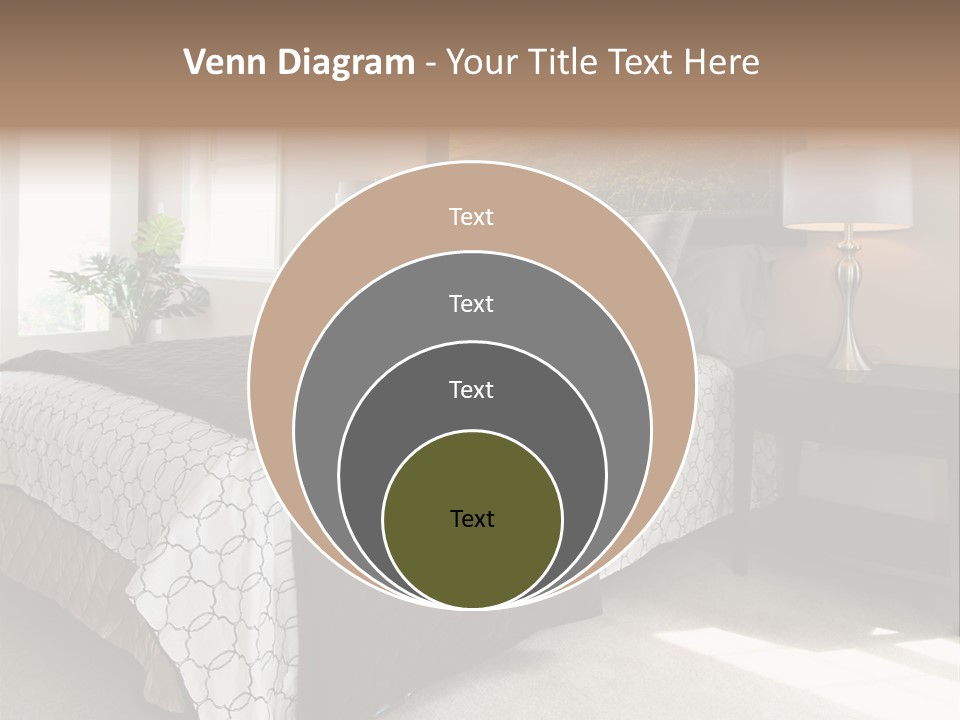 Designer Photo Nightstand PowerPoint Template