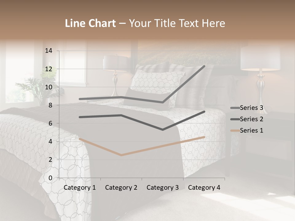 Designer Photo Nightstand PowerPoint Template