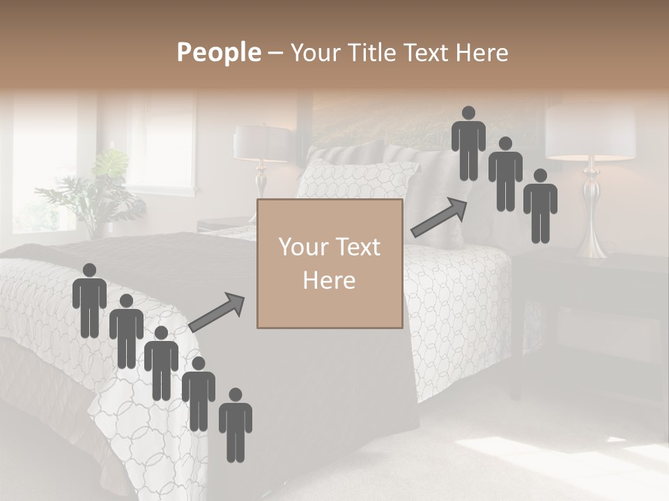 Designer Photo Nightstand PowerPoint Template
