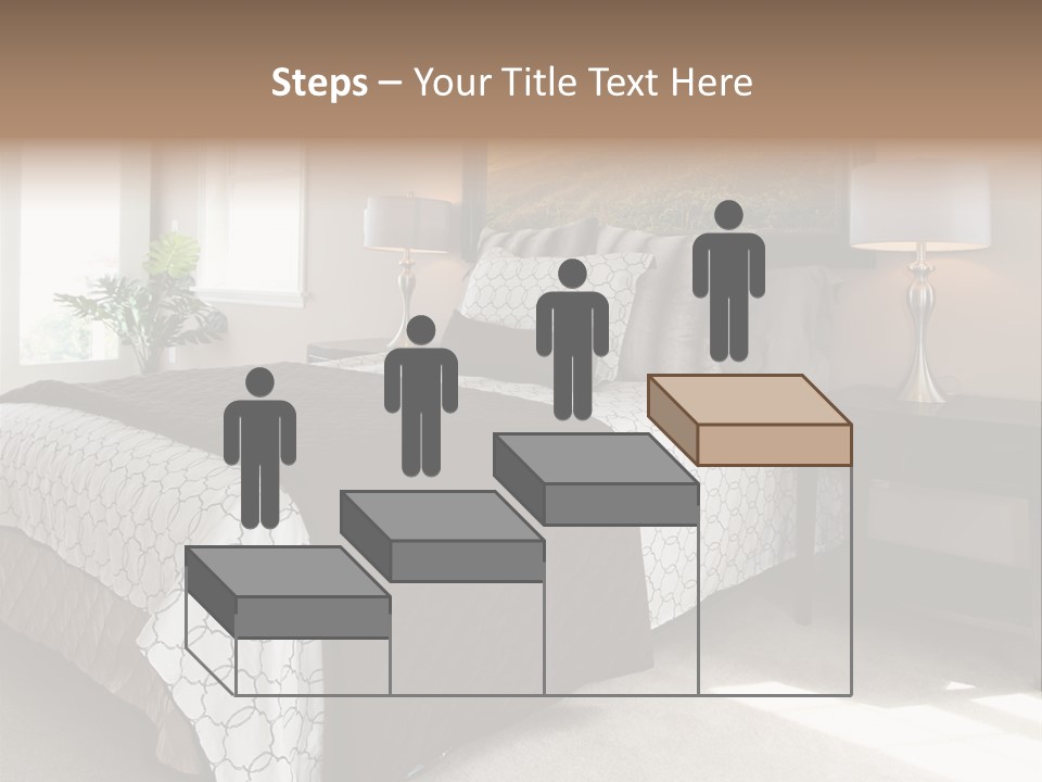 Designer Photo Nightstand PowerPoint Template
