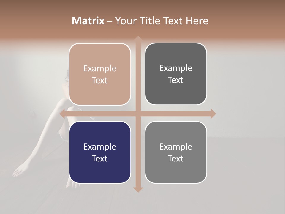 Lost Floor Shadow PowerPoint Template