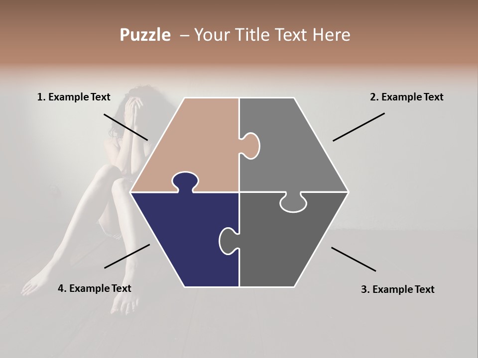 Lost Floor Shadow PowerPoint Template