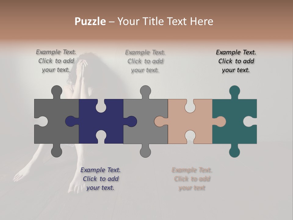 Lost Floor Shadow PowerPoint Template