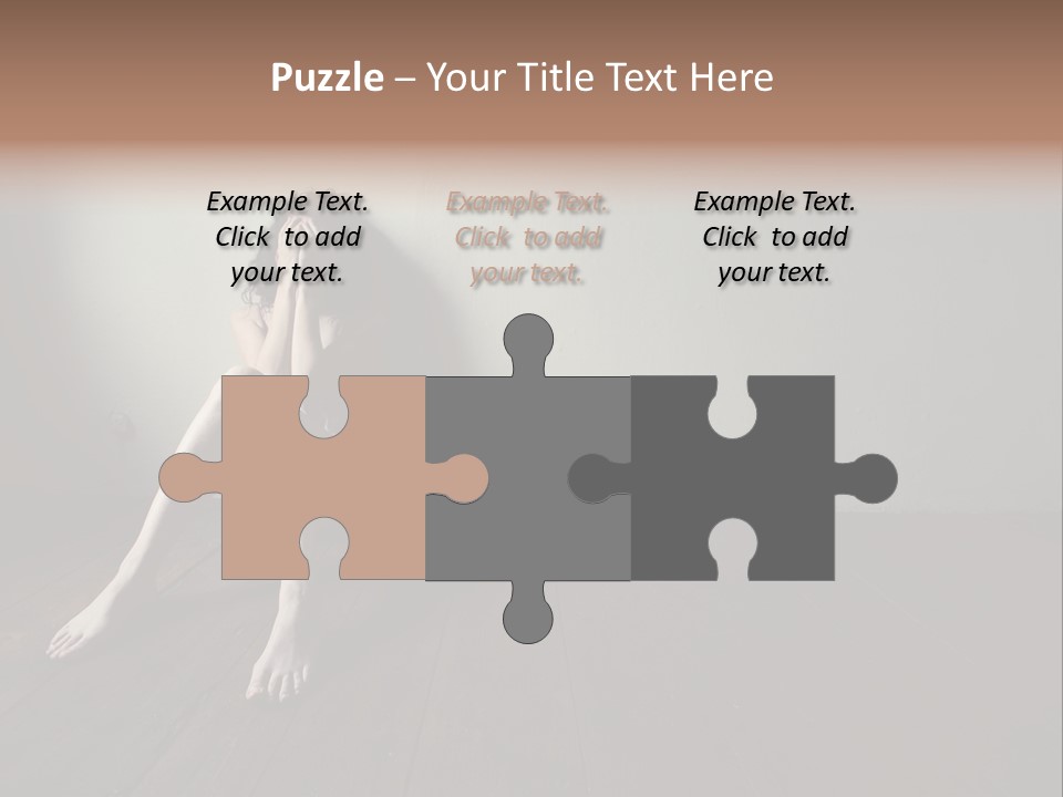 Lost Floor Shadow PowerPoint Template