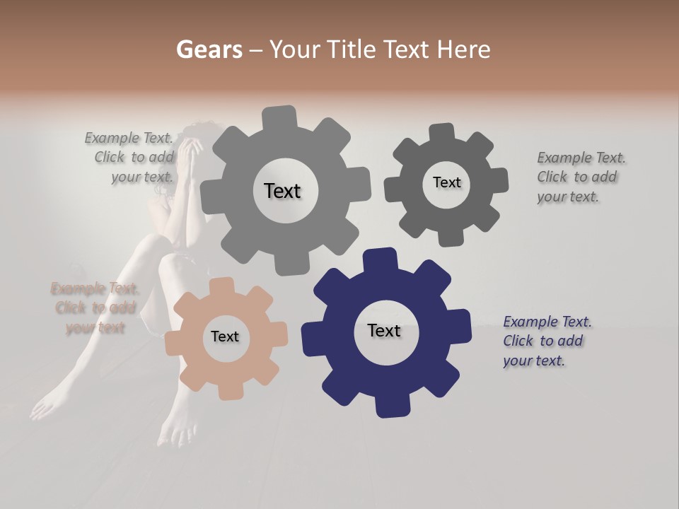 Lost Floor Shadow PowerPoint Template