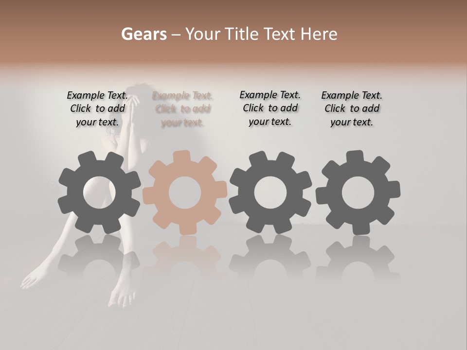 Lost Floor Shadow PowerPoint Template