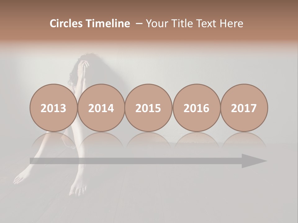 Lost Floor Shadow PowerPoint Template