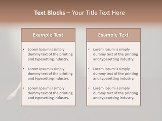 Lost Floor Shadow PowerPoint Template